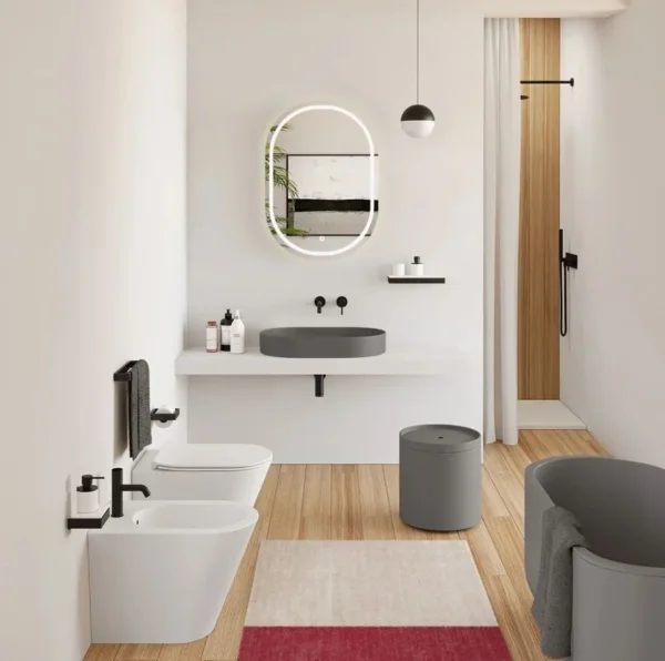 LAVOAR DIN CONGLOMERAT IRIS 71 GREY MAT