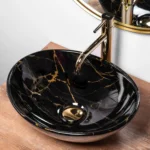 LAVOAR PE BLAT SOFIA BLACK MARBLE