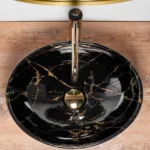 LAVOAR PE BLAT SOFIA BLACK MARBLE
