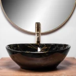 LAVOAR PE BLAT SOFIA BLACK MARBLE
