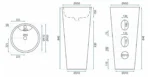 LAVOAR FREESTANDING ANYA LAVA MAT