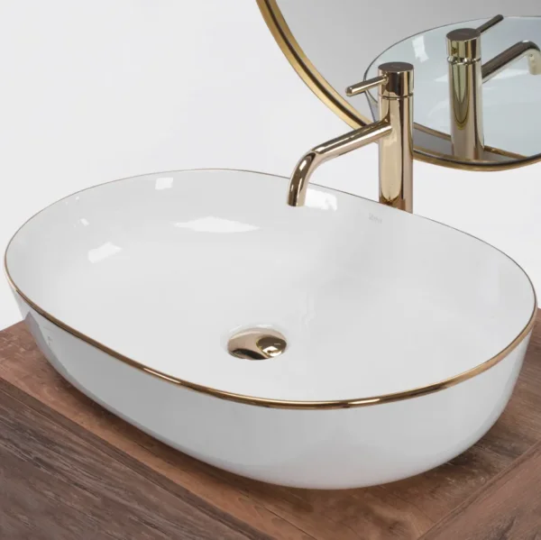 LAVOAR PE BLAT CLEO WHITE GOLD EDGE