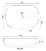 LAVOAR PE BLAT CLEO 71 WHITE