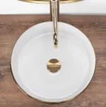 LAVOAR PE BLAT SAMI WHITE GOLD BRUSH