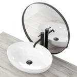 LAVOAR PE BLAT CAROLA SLIM WHITE