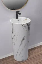 LAVOAR FREESTANDING BLANKA MARBLE