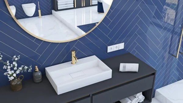 LAVOAR DIN CONGLOMERAT GOYA 50 WHITE