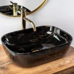 LAVOAR PE BLAT BELINDA BLACK MARBLE