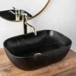 LAVOAR PE BLAT BELINDA BLACK MARBLE