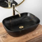 LAVOAR PE BLAT BELINDA BLACK MARBLE