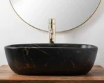 LAVOAR PE BLAT BELINDA BLACK MARBLE
