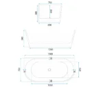 CADA CAPRI 150cm